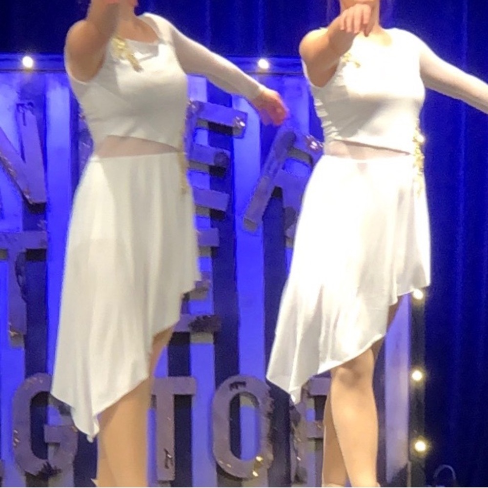 Weissman White Dance Costume
